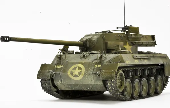 Picture toy, installation, self-propelled, artillery, model, M18 Hellcat