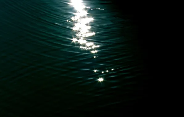 Light, Water, reflection, glaze, surface, dazzle