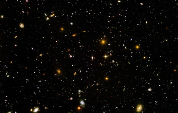 Picture ultra, Hubble, deep, field