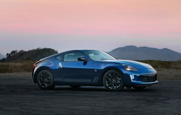 The evening, Nissan, side view, 2018, 370Z, Heritage Edition