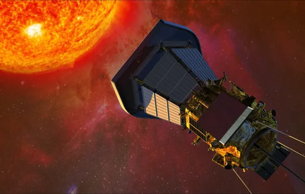 Picture the sun, space, Probe
