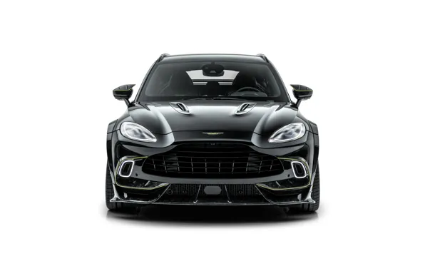 Picture Aston Martin, Mansory, SUV, white background, DBX, Aston Martin DBX from Mansory, Carbon Makeover