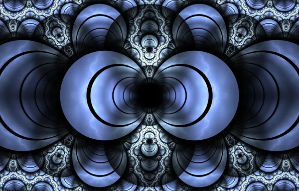 Abstraction, pattern, fractals, fractal, ornament, abstract background