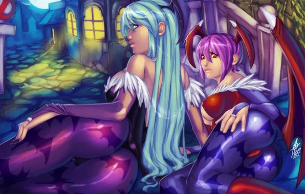 Morrigan, Lilith, Succubus, darkstalkers, Morrigan Aensland