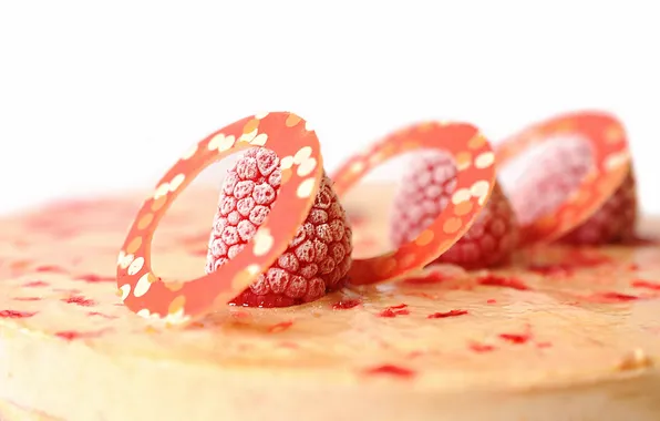 Berries, food, cake