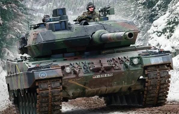 Germany, The Bundeswehr, Main battle tank, Leopard 2, Armor, Leopard 2 A6