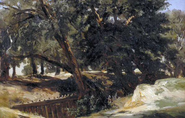 Landscape, picture, Carlos de Haes, San Vicente de La Barker