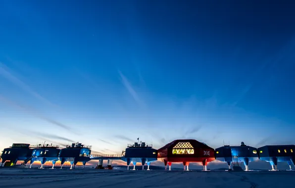 Antarctica, Life on Ice, Research Station, Halley-VI