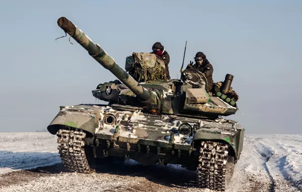 Soldiers, tank, machine gun, Ukraine, fighters, Ukraine, Ukraine, honor