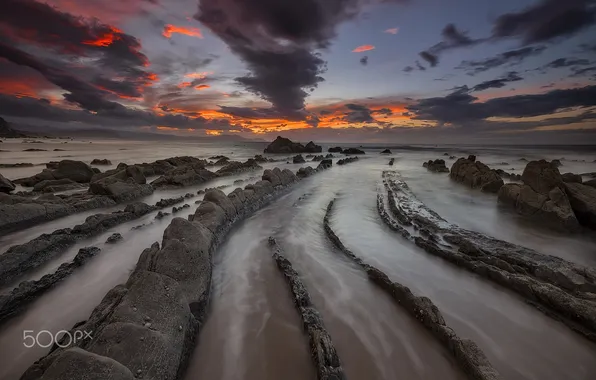 Picture sea, nature, stones, rocks, Spain