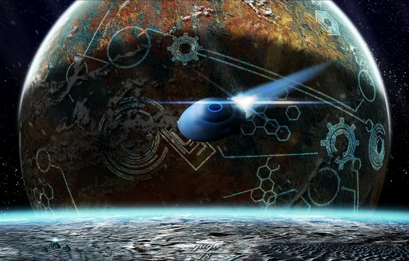 Space, deep, planets