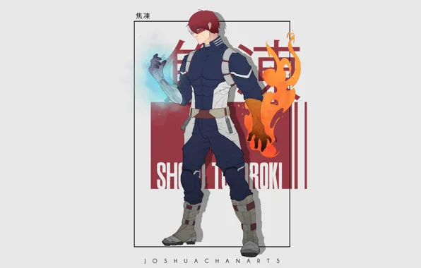 Guy, My Hero Academia, Boku No Hero Academy, Todoroki Shoto, My Hero Academy
