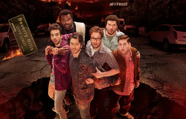 Picture James Franco, Comedy, Jonah Hill, Craig Robinson, This is The end, Seth Rogen, Jay Baruchel, …