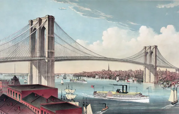 Picture Bridge, Brooklyn bridge, Brooklyn