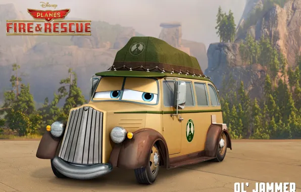 Animation, Disney, Car, hat, mountain, tree, movie, eye