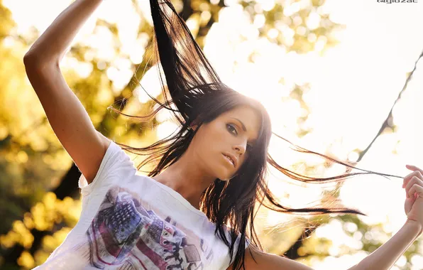 Girl, light, sexy, hair, view, photographer, Giovanni Zacche