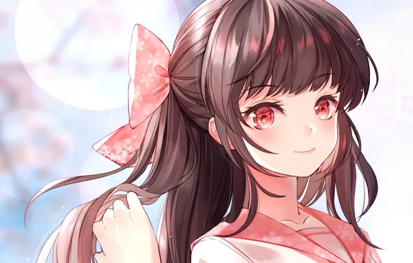 Girl, bow, Touhou, Touhou