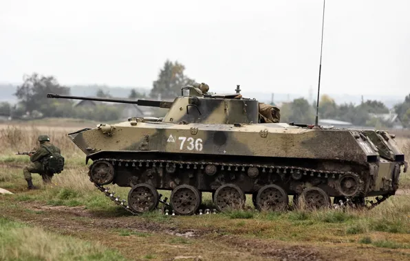 Picture BMD-2, Russian airborne troops, doctrine of amphibious assault groups