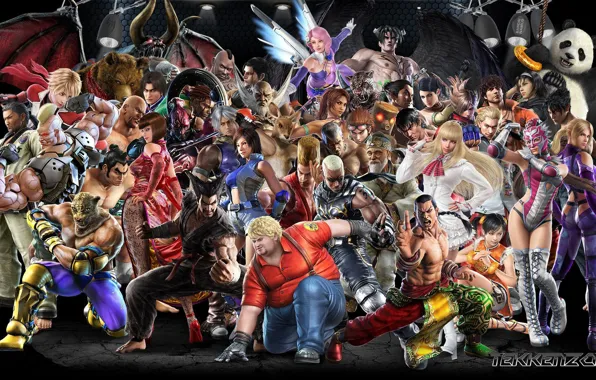Anime, heroes, Tekken