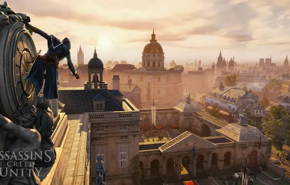 Picture the city, Paris, soldiers, France, Assassin’s Creed Unity