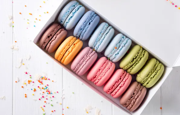 Colorful, french, macaron, macaroon