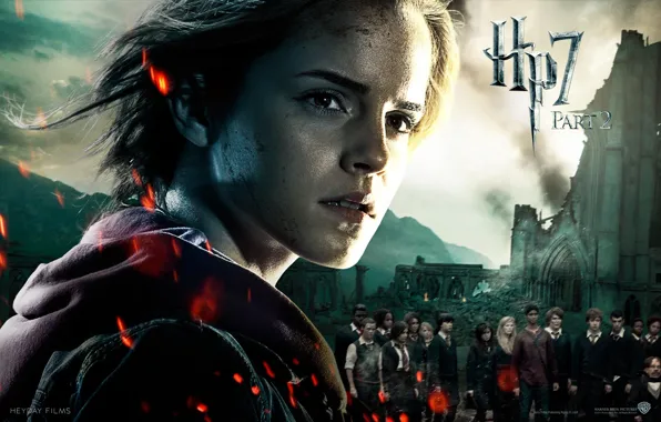 Emma Watson, Emma Watson, Hermione Granger, Harry Potter and the Deathly Hallows Part 2, Harry …