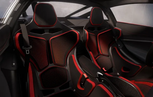 McLaren, interior, supercar, Coupe, sports coupe, the interior of the car, 2023, McLaren 750S