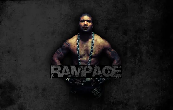 Fighter, fighter, muscles, mma, ufc, naked torso, mixed martial arts, rampage