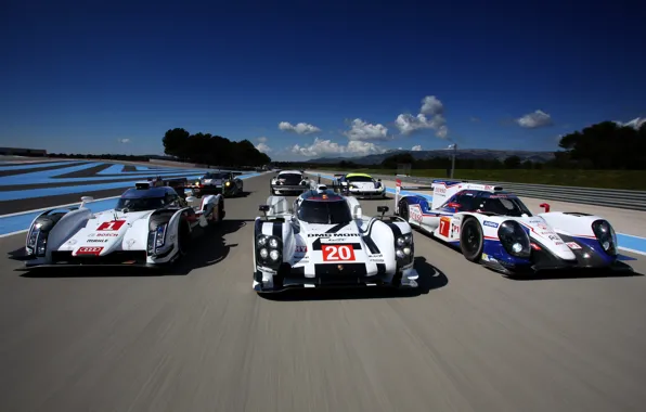 Wallpaper, The car, LMP1, Ferrari 458 Italia, 24 Hours of Le Mans, Le Mans, Porsche …