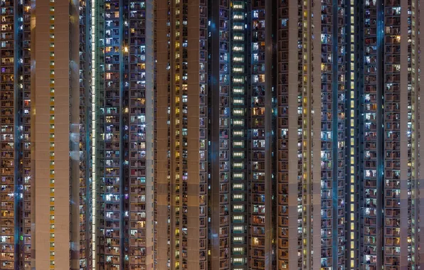 Hong Kong, Towering Glow, Kowloon