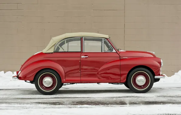 Machine, auto, red, retro, car, old, red, classic