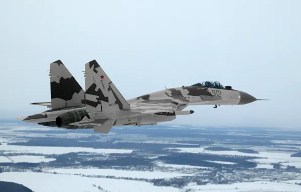 Su-35, Sukhoi, The Russian air force, Flanker-Е+, multi-purpose fighter, generation 4