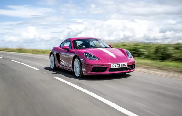 Picture car, Porsche, Cayman, speed, 718, Porsche 718 Cayman Style Edition