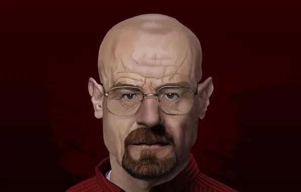 Picture figure, graphics, the series, Breaking bad, Breaking Bad, fun art, Walter White, Heisenberg