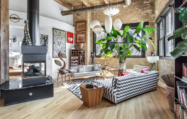 Design, style, interior, Chicago, library, Chicago, Illinois, living room