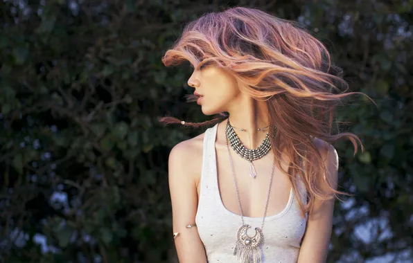 Girl, hair, Mike, Joanna Halpin