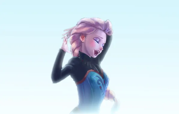 Picture figure, Frozen, Elsa, Elsa, Cold Heart