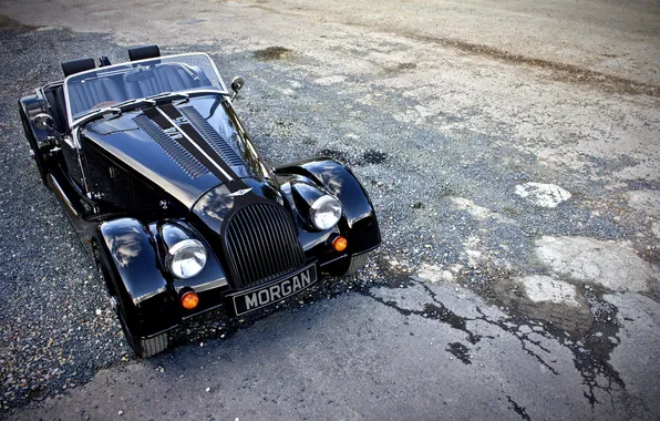 Picture auto, black, Morgan