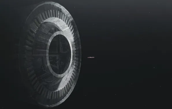 Station, Space, Space, Spaceship, Station, Spaceship, Space Station, Science Fiction