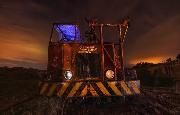 Abandoned, crane, Rust, Not Ready
