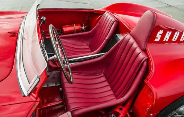 Picture seat, prototype, 1957, Spider, Skoda, 1958, Skoda, Type 968