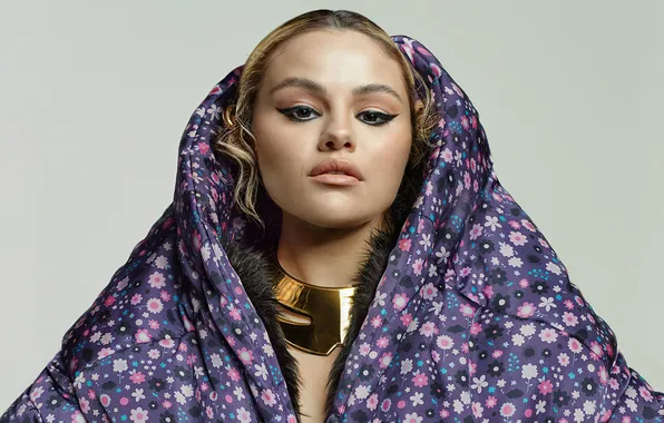 Look, girl, makeup, actress, lips, singer, girl, Selena Gomez