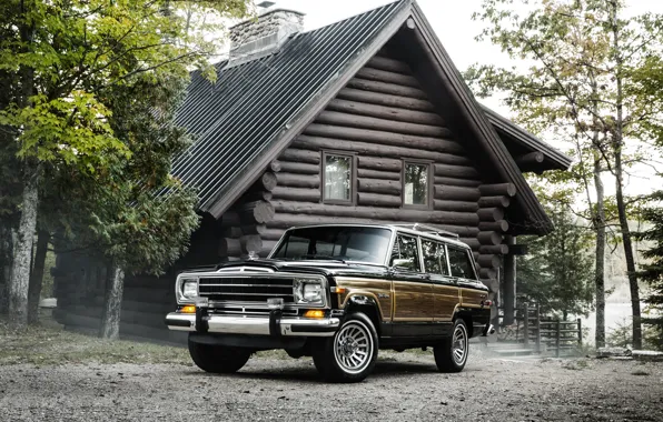 Picture house, jeep, Jeep, 1987, Grand Wagoner, Grand Wagoneer