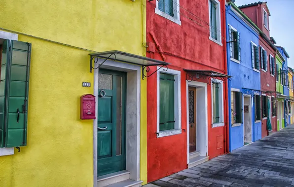 Picture paint, home, Venice, Burano