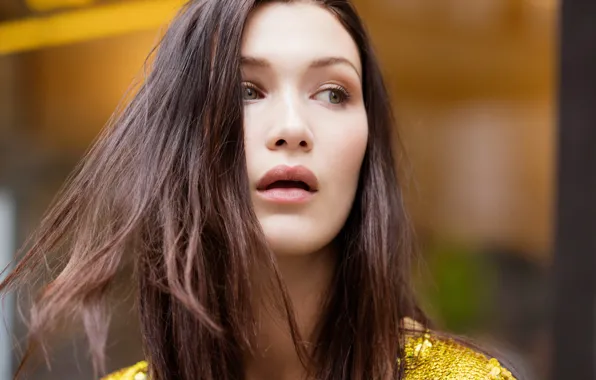 Girl, portrait, Bella Hadid
