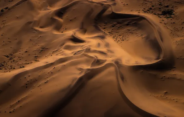 Sand, the dunes, desert, dunes