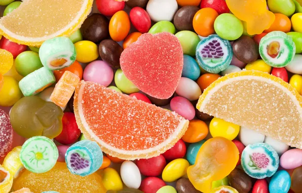 Candy, sweet, pills, marmalade