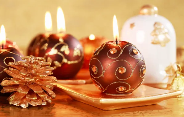 Picture holiday, new year, Christmas, candles, christmas, new year, bump, candle