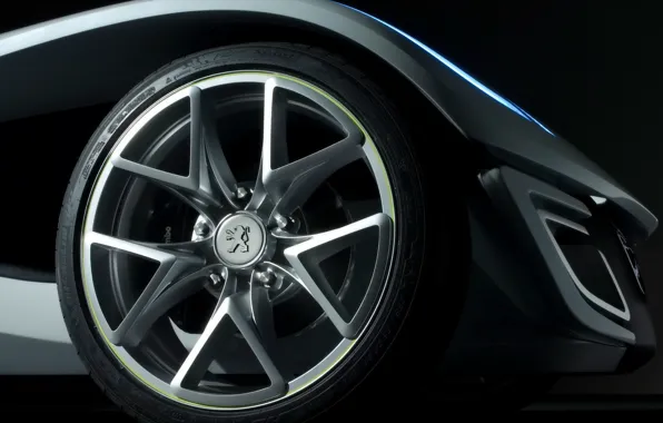 Wheel, Peugeot, the concept