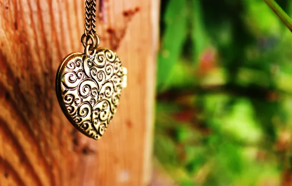 Picture heart, pendant, decoration